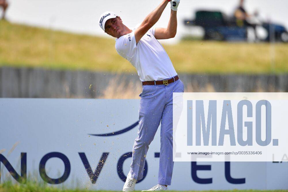 JUSTIN THOMAS (USA) GOLF : EUROPEAN TOUR - ROLEX SERIES - HNA OPEN DE FRANCE (FRA) - 01 07 2018 MPSAGENCY panoramic