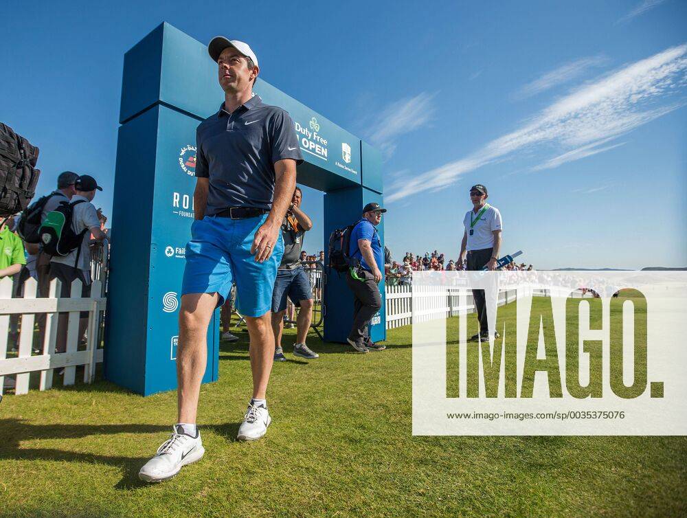 2018 Dubai Duty Free Irish Open - Pro Am, Ballyliffin Golf Club, Co. Donegal 4 7 2018 Rory McIlroy approaches the first tee Rory McIlroy approaches the first tee 4 7 2018