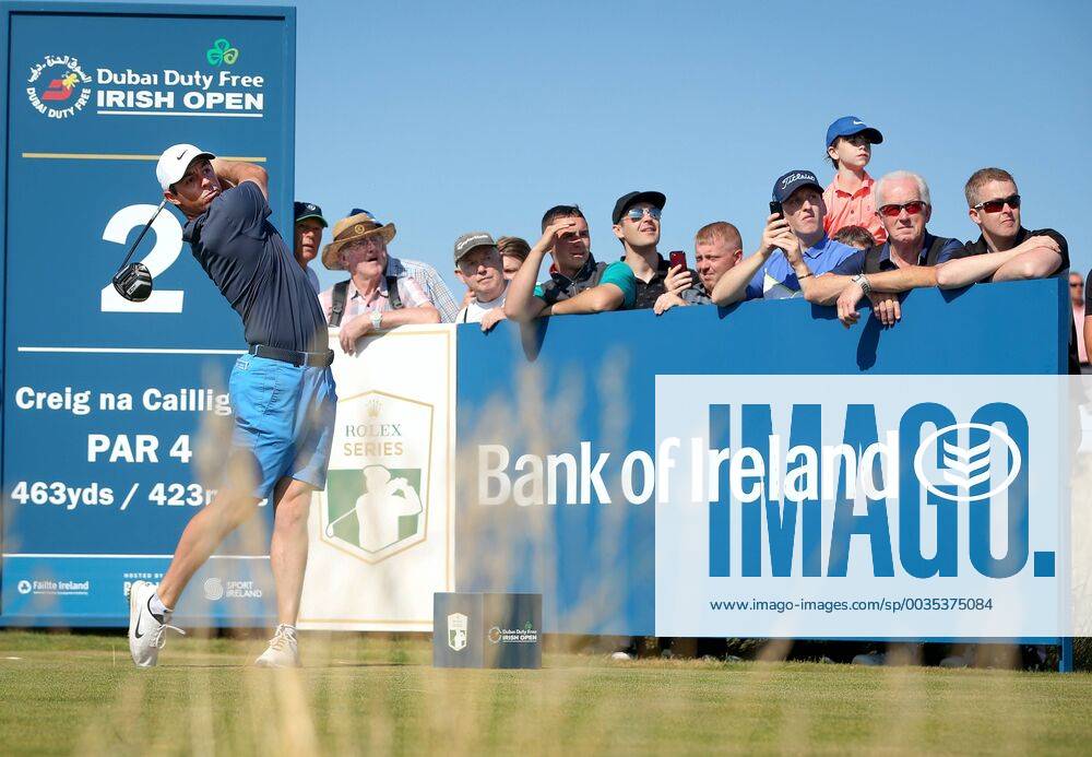 2018 Dubai Duty Free Irish Open - Pro Am, Ballyliffin Golf Club, Co. Donegal 4 7 2018 Rory McIlroy drives off the 2nd tee Rory McIlroy drives off the 2nd tee 4 7 2018
