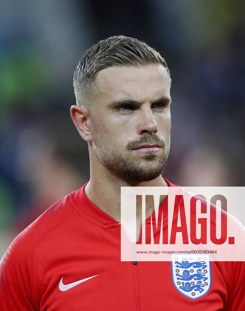 England?s Jordan Henderson in action during the FIFA World Cup WM Weltmeisterschaft Fussball 2018 Round of 16 match at the Spartak Stadium, Moscow. Picture date 3rd July 2018. Picture credit should read: David Klein Sportimage .