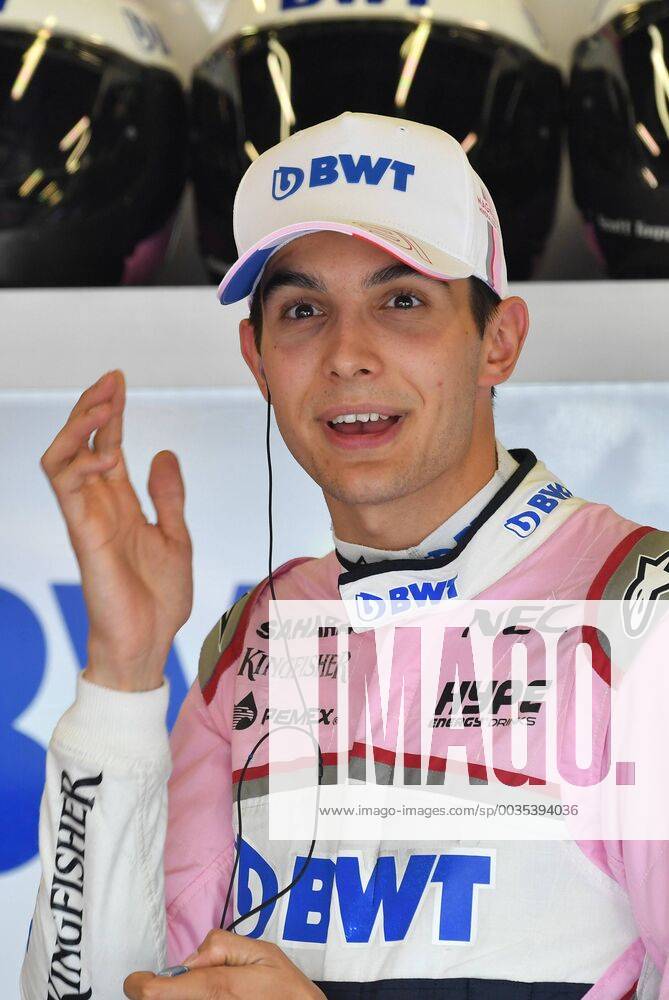 Esteban Ocon, Sahara Force India F1, formula 1 GP, Great Britain in Silverstone 06.07.2018 Photo:mspb Jerry Andre Esteban Ocon, formula 1 GP, Great Britain 2018