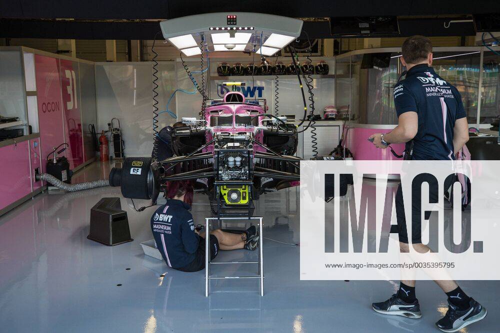 Fahrzeug von Esteban Ocon (Sahara Force India F1 Team) AUT, FIA, Formel 1, Grosser Preis von Grossbritannien Silverstone