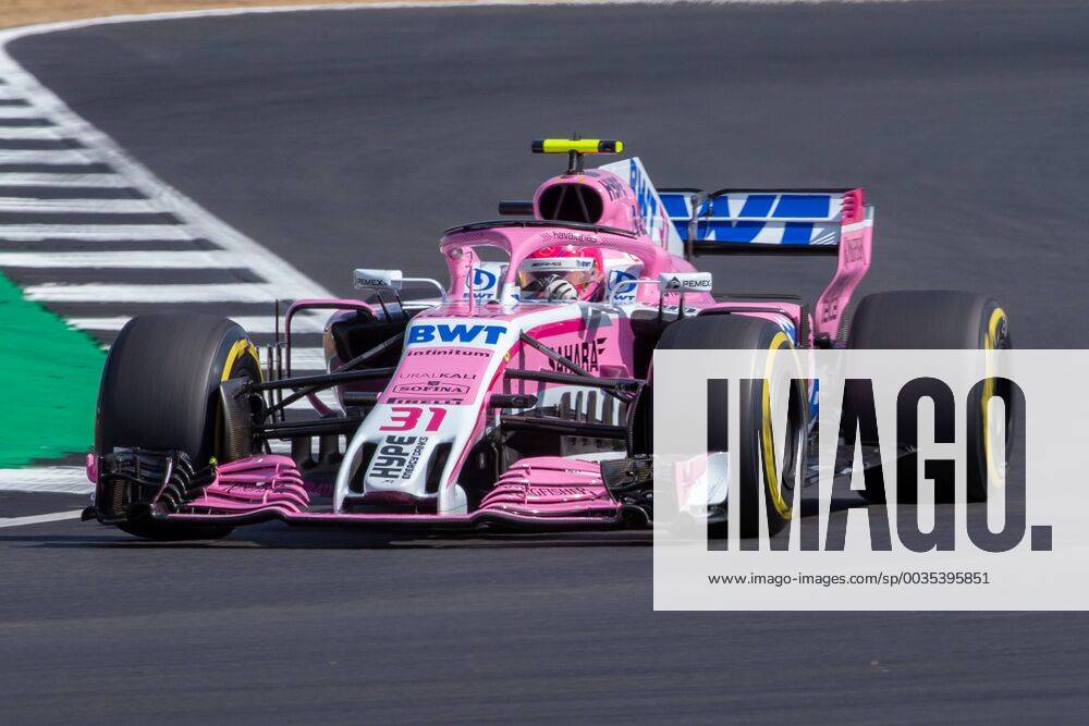 6th July 2018, Silverstone Circuit, Silverstone, England; British Formula One Grand Prix, Friday free practice; Test driver Nicholas Latifi in his Sahara Force India F1 Team Force India Mercedes VJM11 ActionPlus12044444 TimxWilliams