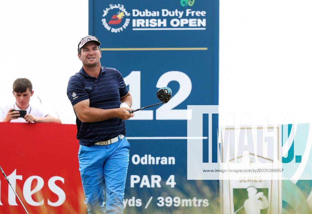 2018 Dubai Duty Free Irish Open - Day 2, Ballyliffin Golf Club, Co. Donegal 6 7 2018 Ryan Fox tees off at the 12th hole Ryan Fox tees off at the 12th hole 6 7 2018