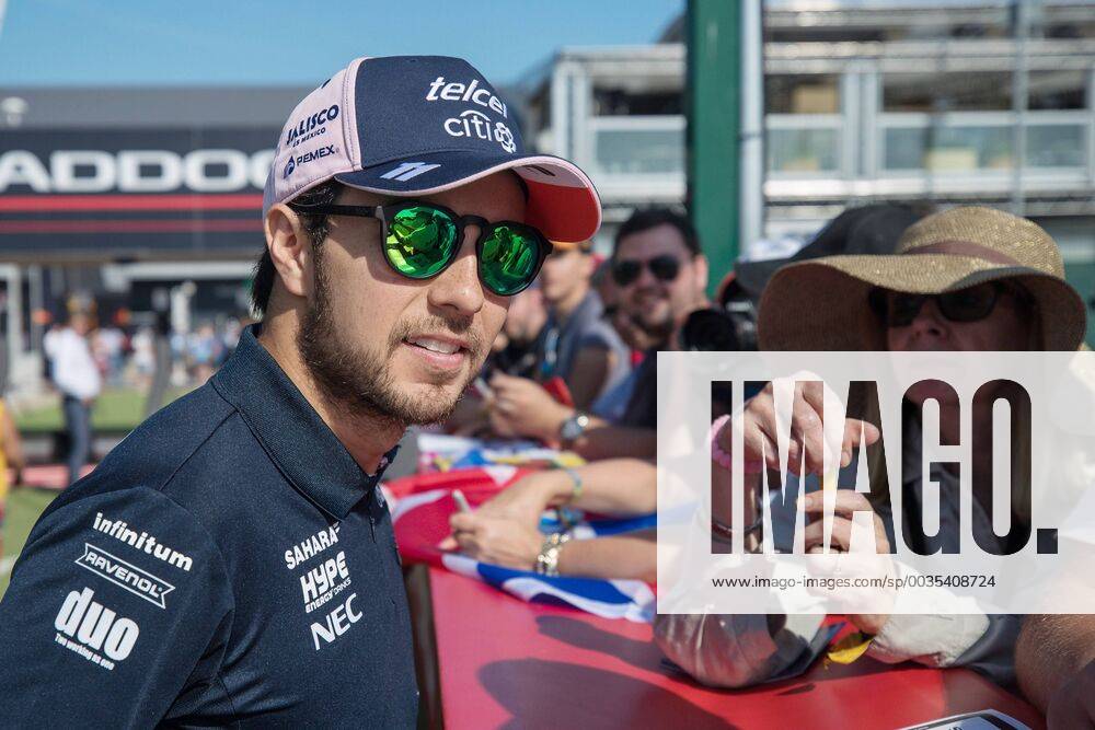 Sergio Perez (Sahara Force India F1 Team) GBR, FIA, Formel 1, Grosser Preis von Grossbritannien Silverstone