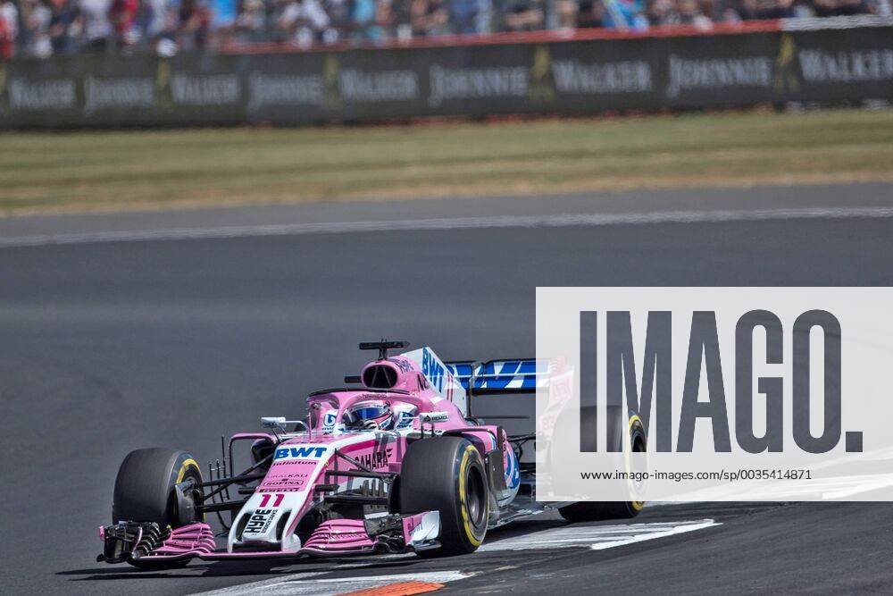 Sergio Perez (Sahara Force India F1 Team) GBR, FIA, Formel 1, Grosser Preis von Grossbritannien Silverstone