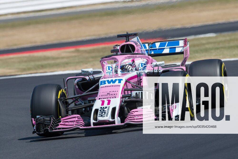 Sergio Perez (Sahara Force India F1 Team) GBR, FIA, Formel 1, Grosser Preis von Grossbritannien Silverstone