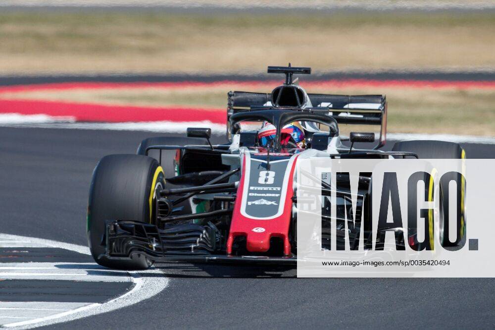 Romain Grosjean (Haas F1 Team) GBR, FIA, Formel 1, Grosser Preis von Grossbritannien Silverstone