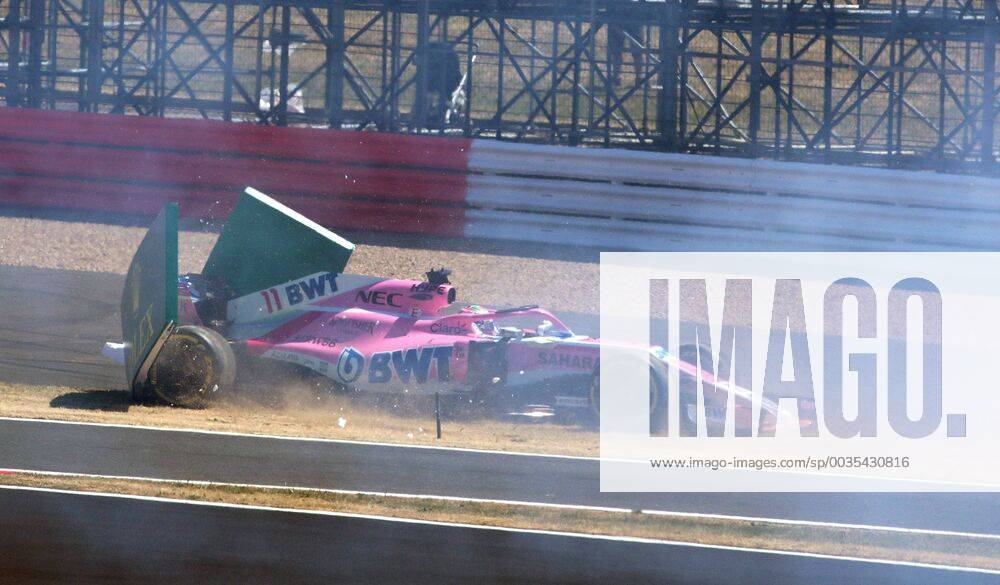 Sergio Perez (Sahara Force India F1 Team) GBR, FIA, Formel 1, Grosser Preis von Grossbritannien, Rennen Silverstone