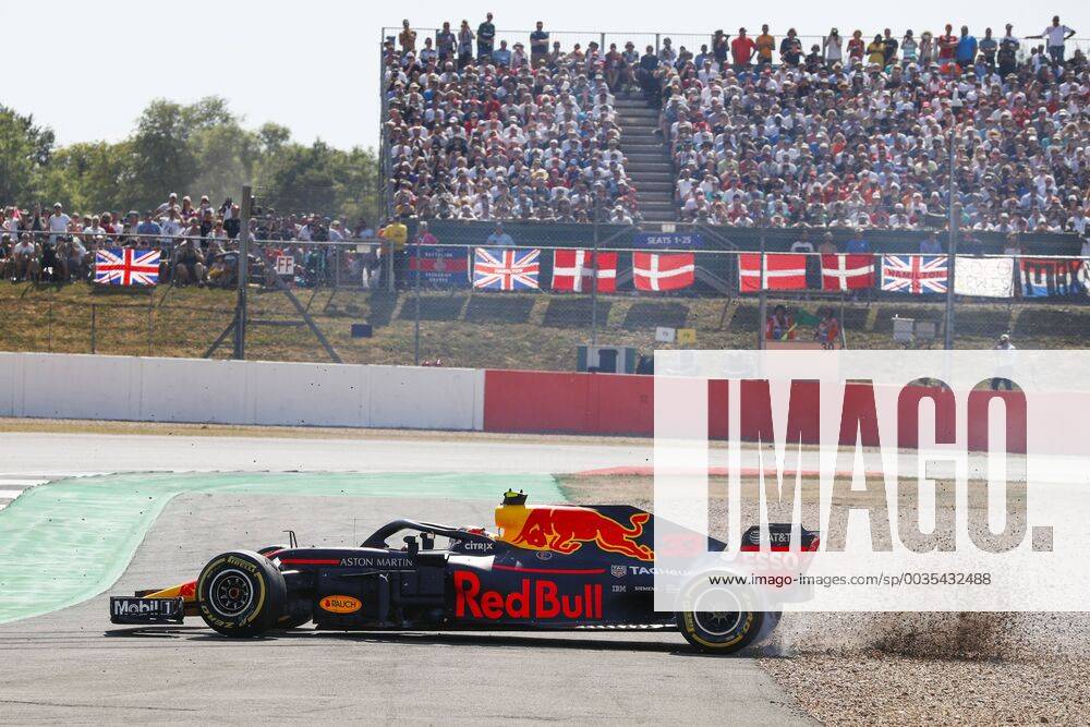 Motorsports: FIA Formula One World Championship WM Weltmeisterschaft 2018, Grand Prix of Great Britain, 33 Max Verstappen (NLD, Aston Martin Red Bull Racing), Silverstone Great Britain