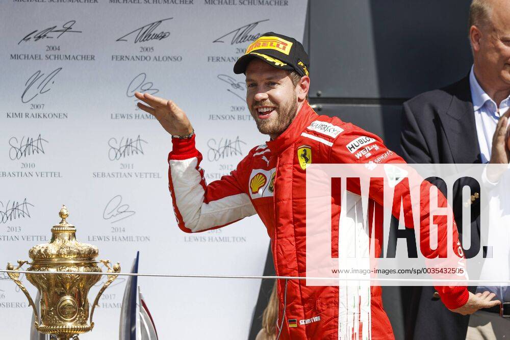 Motorsports: FIA Formula One World Championship WM Weltmeisterschaft 2018, Grand Prix of Great Britain, 5 Sebastian Vettel (GER, Scuderia Ferrari), Silverstone Great Britain