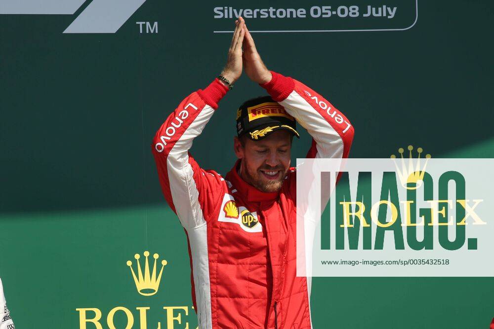 Motorsports: FIA Formula One World Championship WM Weltmeisterschaft 2018, Grand Prix of Great Britain, 5 Sebastian Vettel (GER, Scuderia Ferrari), Silverstone Great Britain