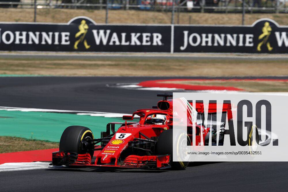 Motorsports: FIA Formula One World Championship WM Weltmeisterschaft 2018, Grand Prix of Great Britain, 5 Sebastian Vettel (GER, Scuderia Ferrari), Silverstone Great Britain