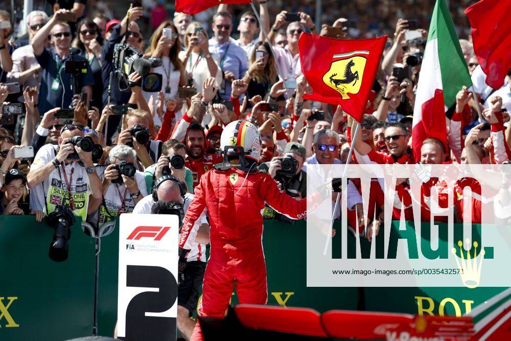 Motorsports: FIA Formula One World Championship WM Weltmeisterschaft 2018, Grand Prix of Great Britain, 5 Sebastian Vettel (GER, Scuderia Ferrari), Silverstone Great Britain