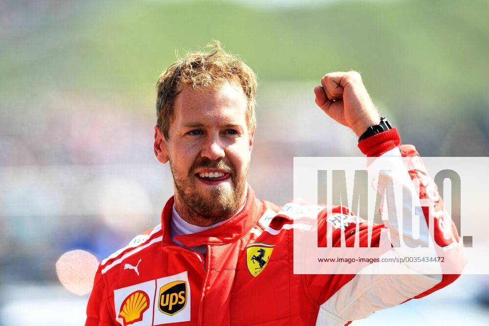 Sebastian Vettel, Scuderia Ferrari, formula 1 GP, Great Britain in Silverstone 08.07.2018 Photo:mspb Jerry Andre Sieger, Sebastian Vettel, formula 1 GP, Great Britain 2018