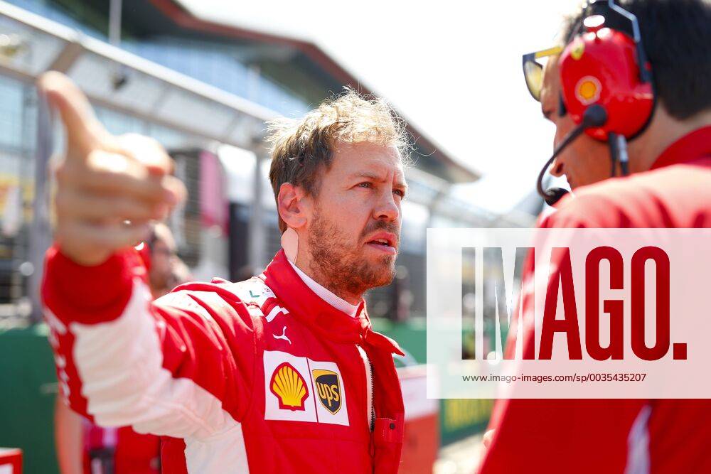 Motorsports: FIA Formula One World Championship WM Weltmeisterschaft 2018, Grand Prix of Great Britain, 5 Sebastian Vettel (GER, Scuderia Ferrari), Silverstone Great Britain