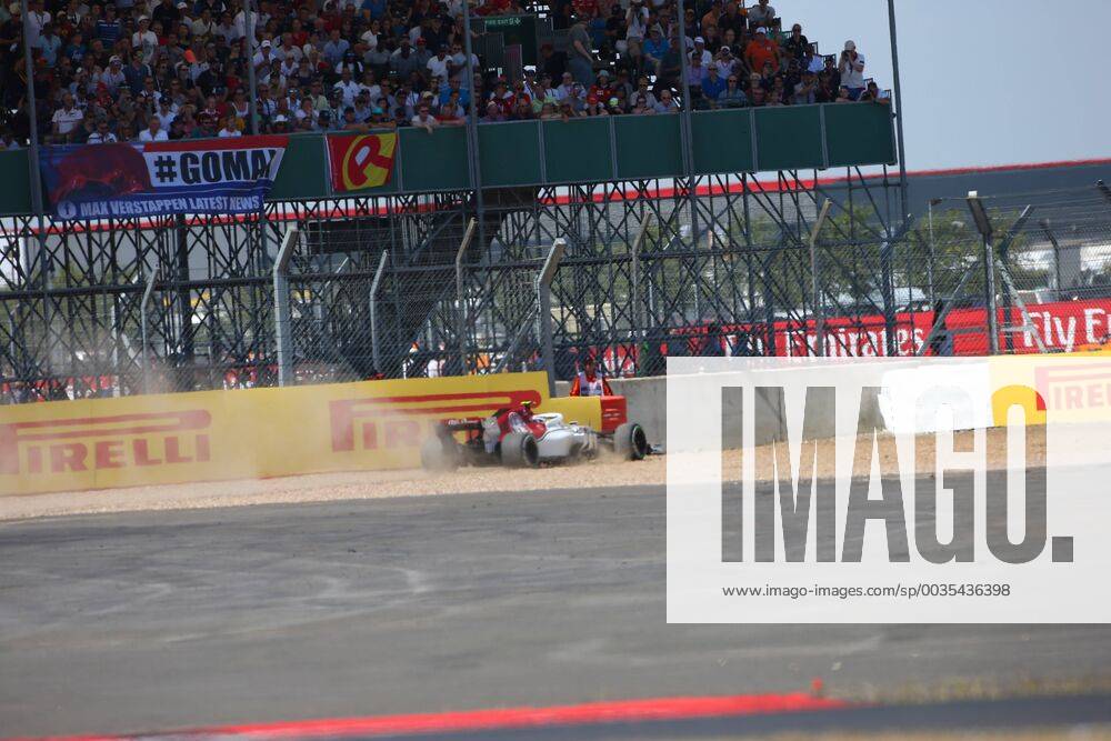 Photo4 LaPresse 08 07 2018 Silverstone, England Grand Prix Formula One England 2018 In the pic: Race, Charles Leclerc (GER) Alfa Romeo Sauber C37