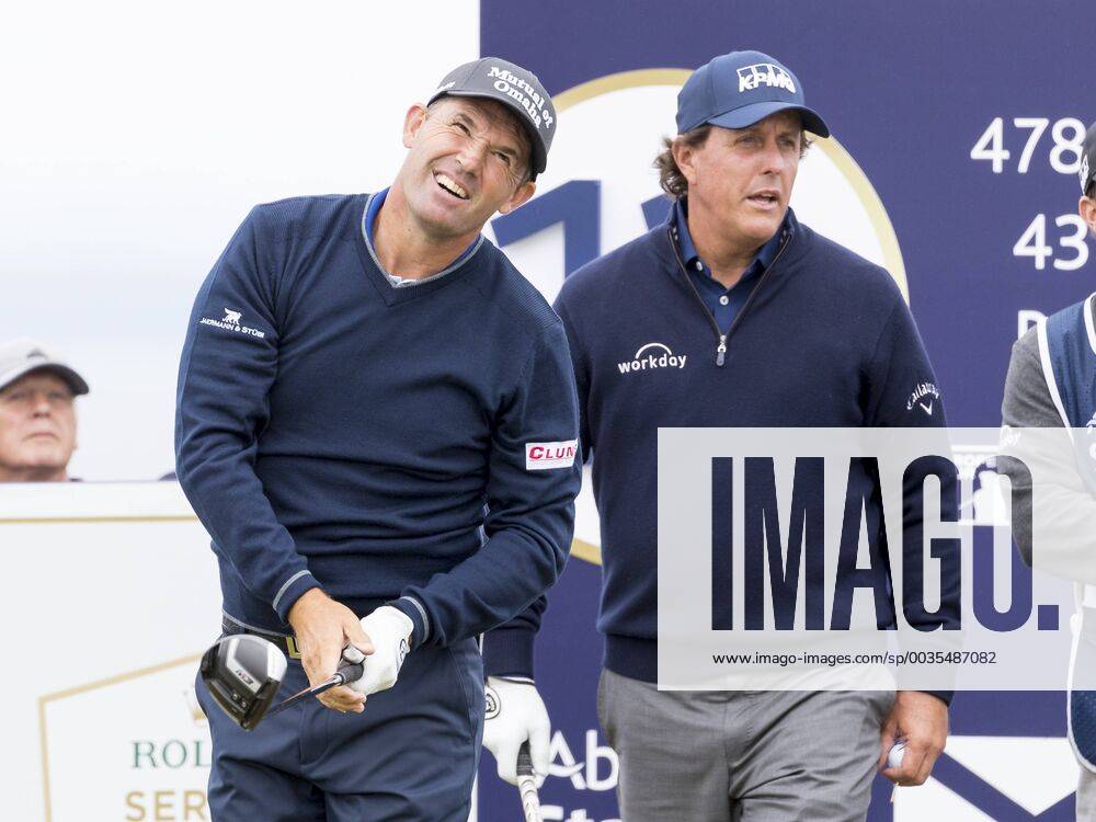 12th July 2018, Gullane Golf Club, Gullane, Scotland; Aberdeen Investments Scottish Open Golf, 1st round; Padraig Harrington reaction after his drive at the 12th Tee ActionPlus12046730 AlanxRennie