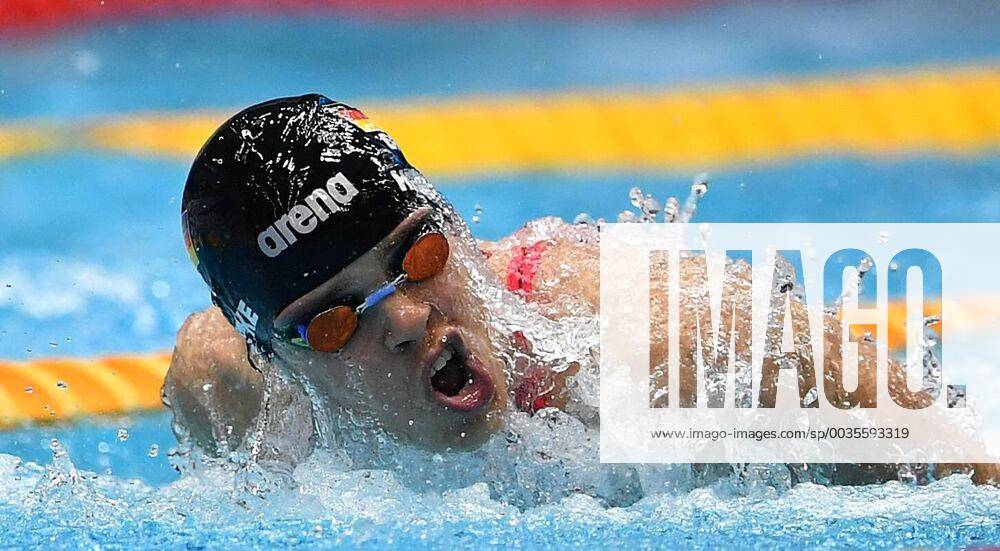 KW29 Franziska Hentke (SC Magdeburg), gewinnt die 200m Butterfly 130. Internationale Deutsche Meisterschaften im Schwimmen Berlin 2018 swiming, Schwimmen, DM, Internationale Meisterschaften Berlin, 19.7.2018 Velodrom