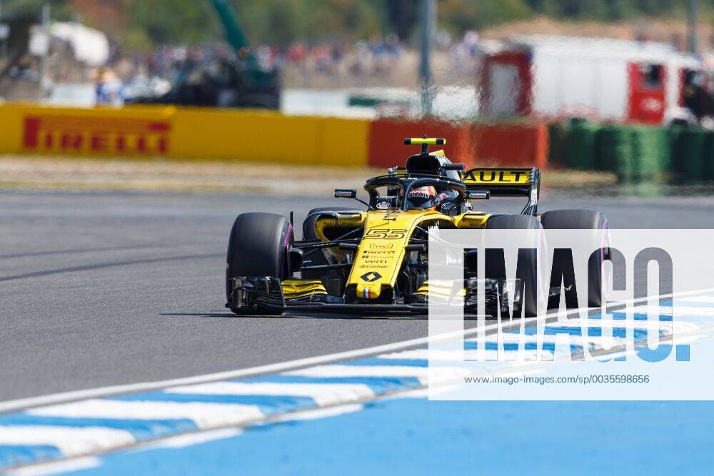 Carlos Sainz (Renault F1 Team) mit seinem Auto auf der Strecke, Grosser Preis von Deutschland 2018, Motorsport, Formel 1, 20.07.2018, Grosser Preis von Deutschland 2018, Motorsport, Formel 1, 20.07.2018 Hockenheim