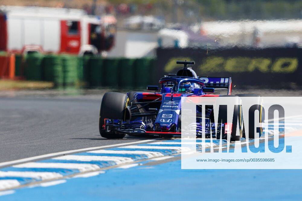 Brendon Hartley (Scuderia Toro Rosso) mit seinem Auto auf der Strecke, Grosser Preis von Deutschland 2018, Motorsport, Formel 1, 20.07.2018, Grosser Preis von Deutschland 2018, Motorsport, Formel 1, 20.07.2018 Hockenheim