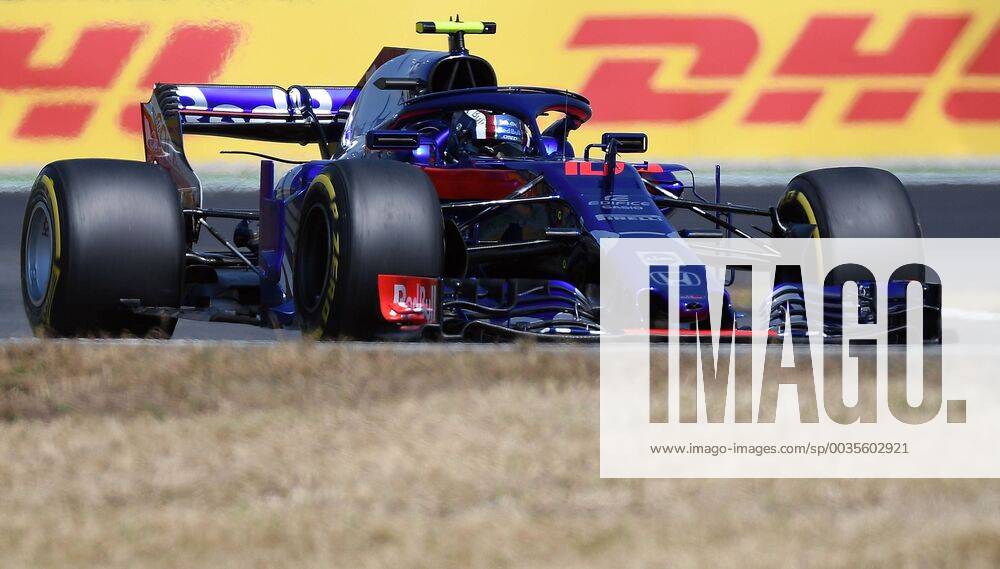 Formel 1 Grand Prix von Deutschland, Grand Prix von Deutschland 1.Freies Training 2018, v.l. Pierre Gasly (Toro Rosso - Honda) Hockenheim