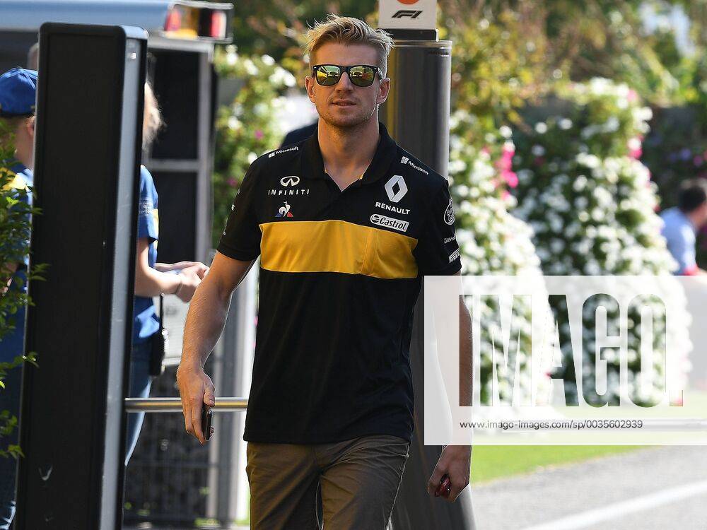 Formel 1 Grand Prix von Deutschland, Grand Prix von Deutschland 1.Freies Training 2018, v.l. Nico Hülkenberg (Renault) Hockenheim