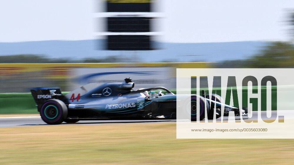 Formel 1 Grand Prix von Deutschland, Grand Prix von Deutschland 1.Freies Training 2018, v.l. Lewis Hamilton (Mercedes AMG) Hockenheim