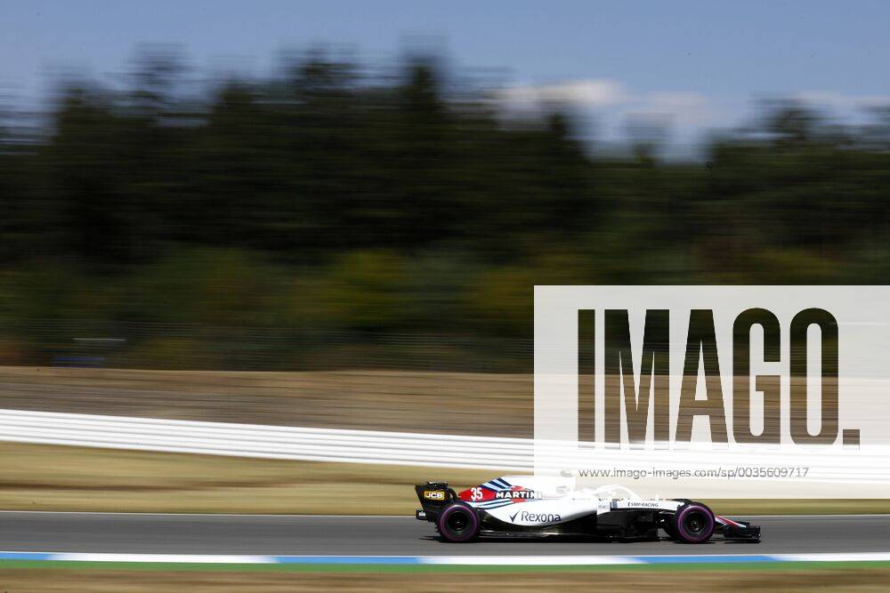 Motorsports: FIA Formula One World Championship WM Weltmeisterschaft 2018, Grand Prix of Germany, 35 Sergey Sirotkin (RUS, Williams Martini Racing), Hockenheim Germany