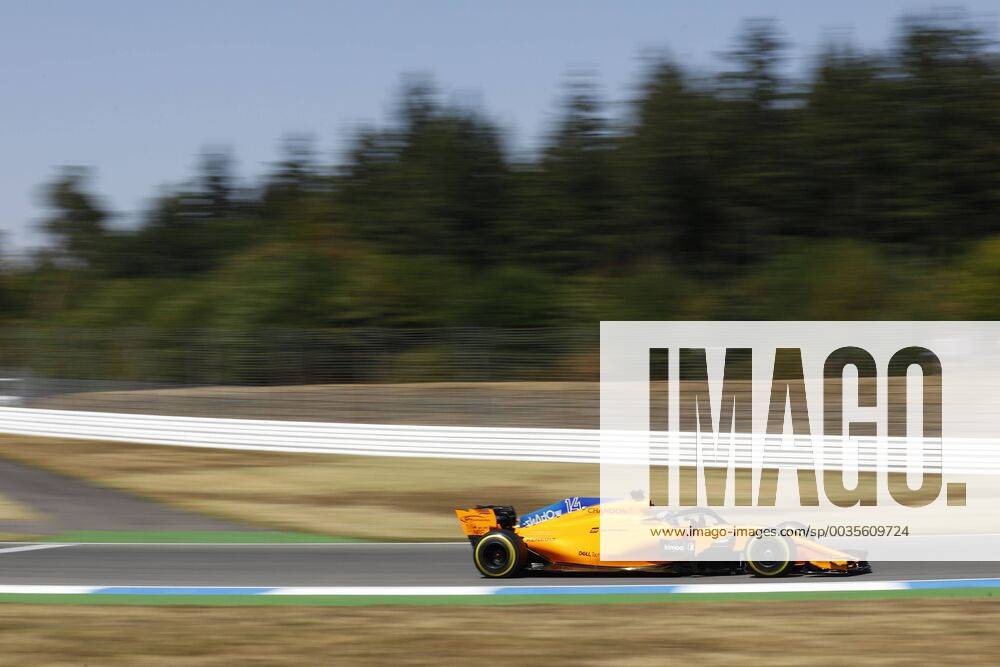 Motorsports: FIA Formula One World Championship WM Weltmeisterschaft 2018, Grand Prix of Germany, 14 Fernando Alonso (ESP, McLaren F1 Team), Hockenheim Germany