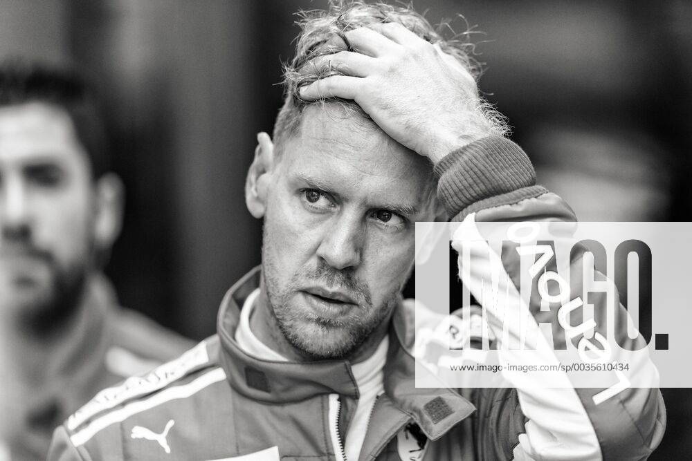 Sebastian Vettel (Scuderia Ferrari) nachdenklich, Grosser Preis von Deutschland 2018, Motorsport, Formel 1, 20.07.2018, Grosser Preis von Deutschland 2018, Motorsport, Formel 1, 20.07.2018 Hockenheim