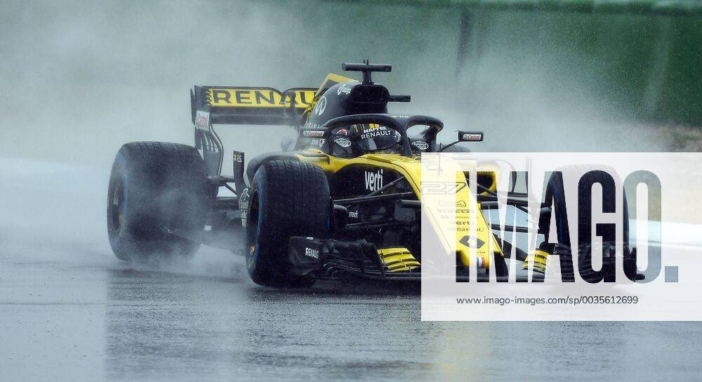 Formel 1 FIA, Grand Prix von Deutschland 3. Freies Training 2018, v.l. Nico Hülkenberg (Renault) Hockenheim