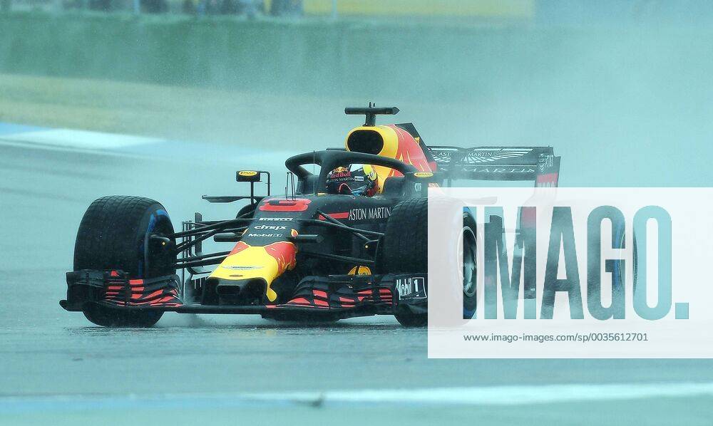 Formel 1 FIA, Grand Prix von Deutschland 3. Freies Training 2018, v.l. Daniel Ricciardo (Red Bull - Tag Heuer) Hockenheim
