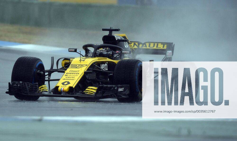 Formel 1 FIA, Grand Prix von Deutschland 3. Freies Training 2018, v.l. Nico Hülkenberg (Renault) Hockenheim