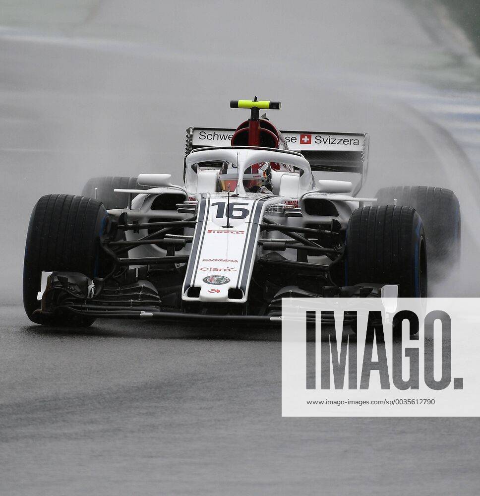 Formel 1 FIA, Grand Prix von Deutschland 3. Freies Training 2018, v.l. Charles Leclerc (Sauber - Ferrari) Hockenheim