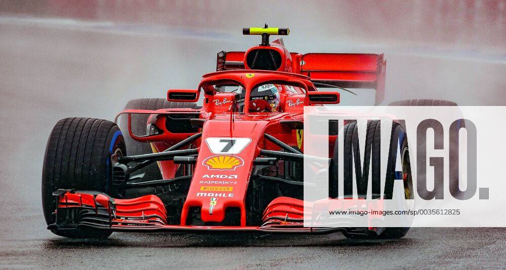 Formel 1 FIA, Grand Prix von Deutschland 3. Freies Training 2018, v.l. Kimi Räikkönen (Ferrari Scuderia Ferrari) Hockenheim