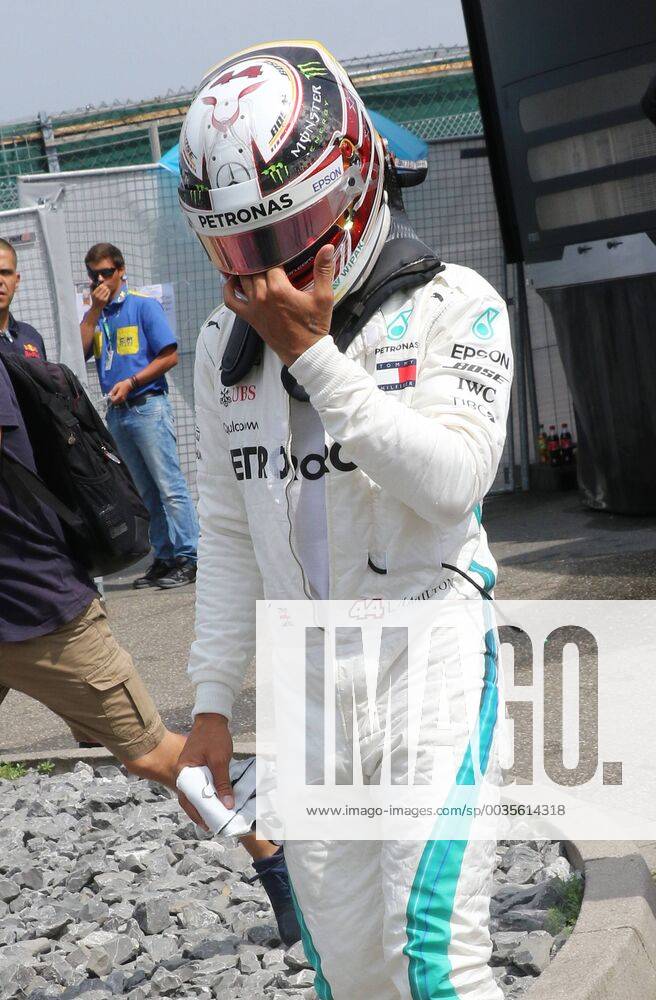 Ausfall, Lewis Hamilton; Mercedes Grand Prix, formula 1 GP, Germany in Hockenheim, 21.07.2018 Photo:mspb Thomas Melzer Ausfall, Lewis Hamilton; formula 1 GP, Germany 2018