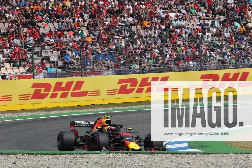 Photo4 LaPresse 21 07 2018 Hockenheimring, Germany Grand Prix Formula One Germany 2018 In the pic: Max Verstappen (NED) Red Bull Racing RB14