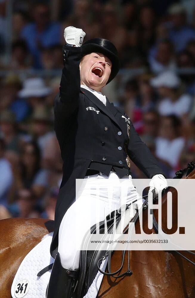 KW29 Aachen , Reiten , Dressur Grand Prix Kür CDIO ,, Deutsche Bank Preis , Großer Dressurpreis von Aachen , Isabell Werth ( GER ) auf Emilio