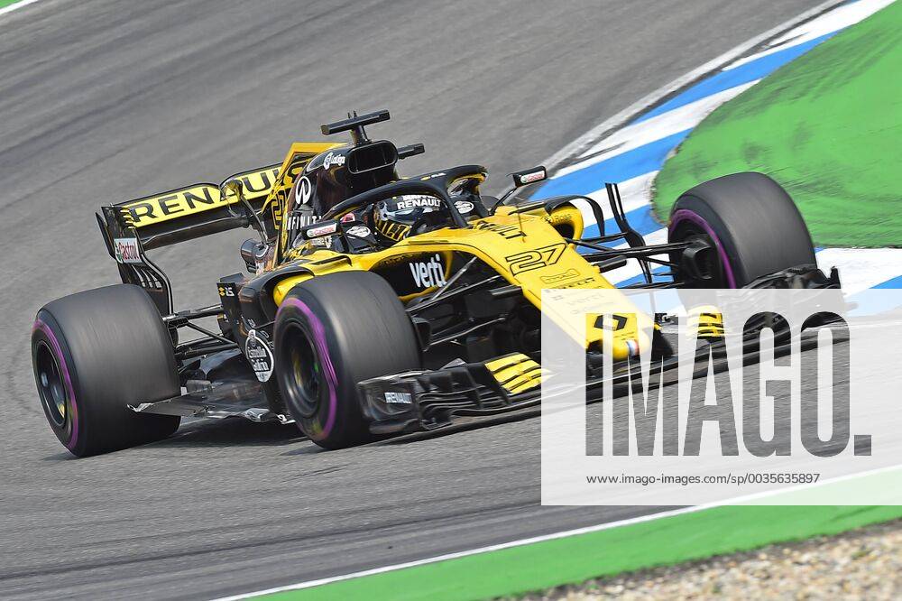 20.07.- 22.07.2018, FIA Formula 1 Championship, Formula 1, Grand Prix Germany 2018 Im Bild: Nico Hülkenberg (GER 27) Renault F1 Team Hockenheim Germany