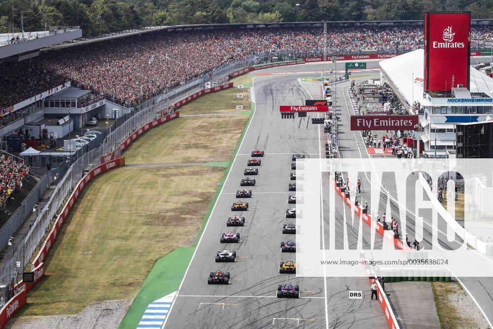 Motorsports: FIA Formula One World Championship WM Weltmeisterschaft 2018, Grand Prix of Germany, Start Hockenheim Germany