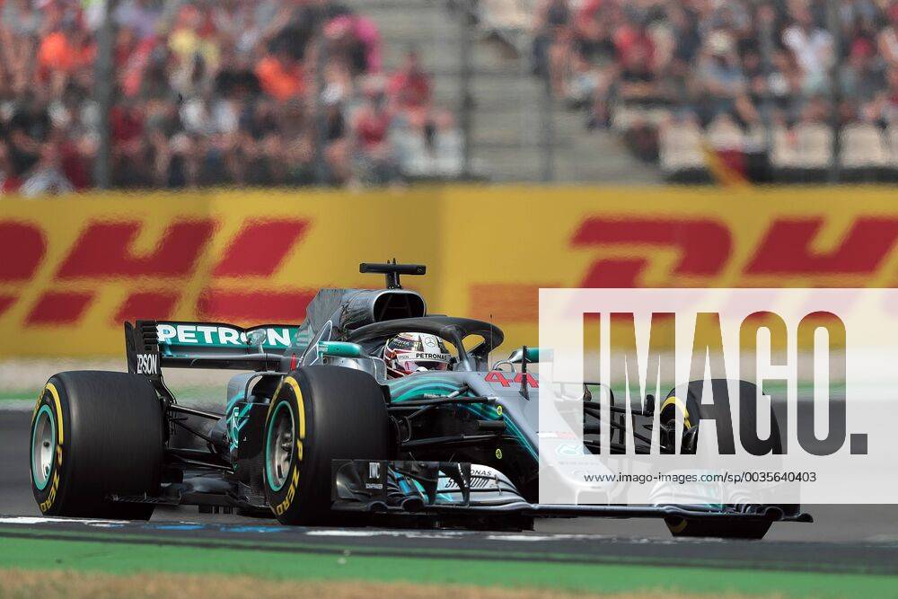 Photo4 LaPresse 22 07 2018 Hockenheimring, Germany Grand Prix Formula One Germany 2018 In the pic: Lewis Hamilton (GBR) Mercedes AMG F1 W09