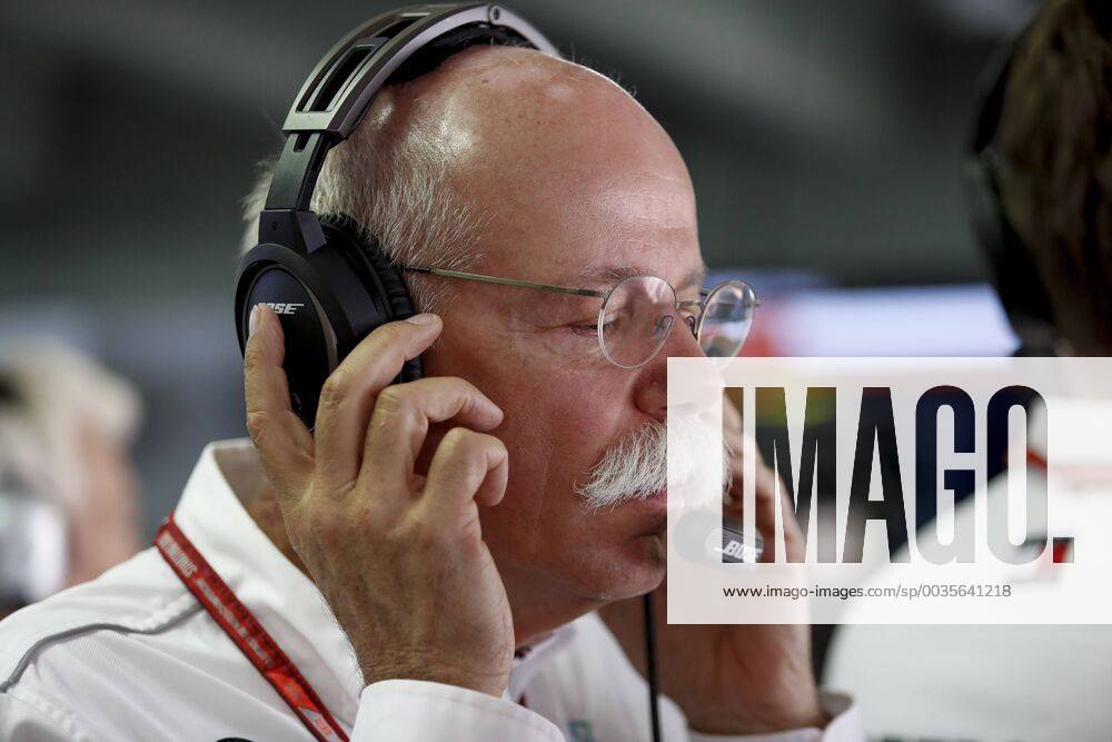 Motorsports: FIA Formula One World Championship WM Weltmeisterschaft 2018, Grand Prix of Germany, Dr. Dieter Zetsche (Chairman of the Board of Management of Daimler AG, Head of Mercedes-Benz Cars), Hockenheim Germany