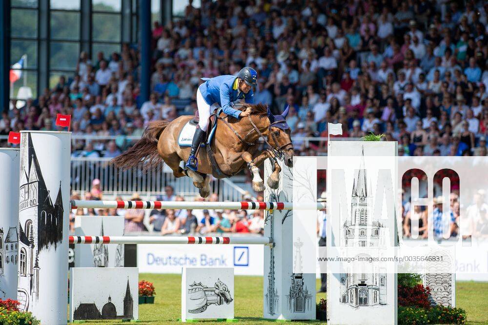 KW29 22 07 18, Aachen, Germany, Equestrian sport CHIO Aachen 2018 - Rolex Grand Prix, Image shows Christian AHLMANN (GER) riding Tokyo.