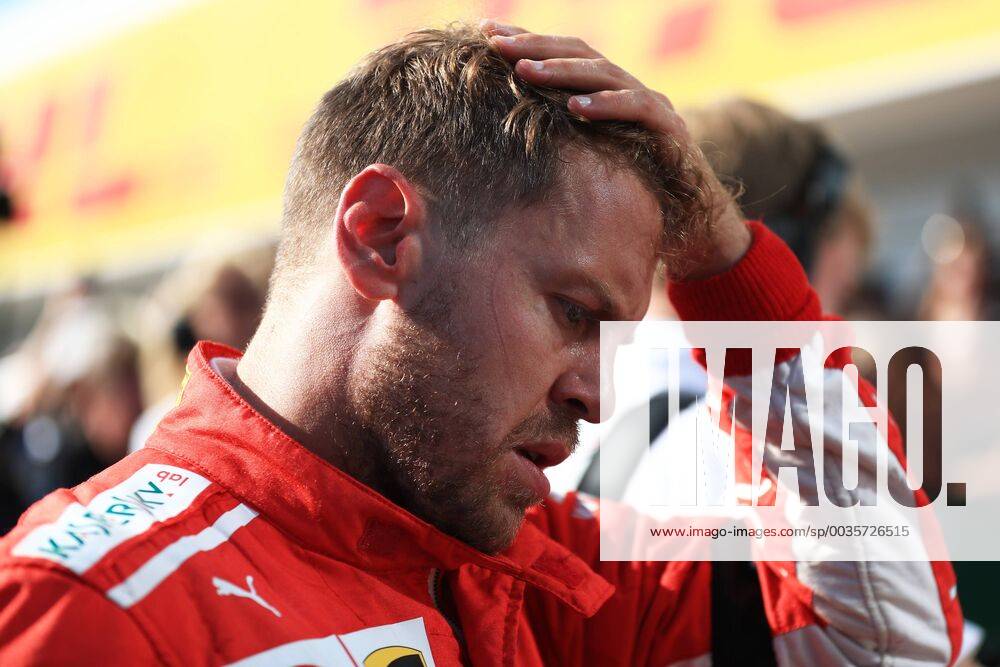 29th July 2018, Hungaroring, Mogyorod, Hungary; Hungarian Formula One Grand Prix, race day; Scuderia Ferrari, Sebastian Vettel comes home in second place ActionPlus12051634 Octane