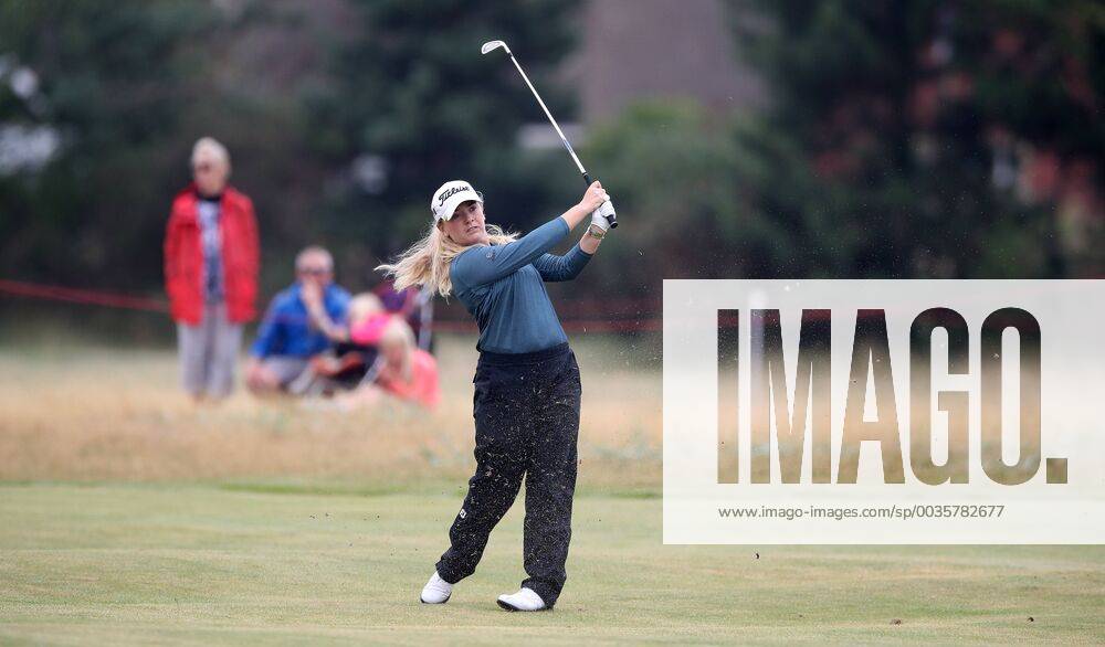 Golf - 2018 Ricoh Womens British Open - Friday, Second Round Bronte Law of England at Royal Lytham & St Annes. COLORSPORT LYNNE CAMERON