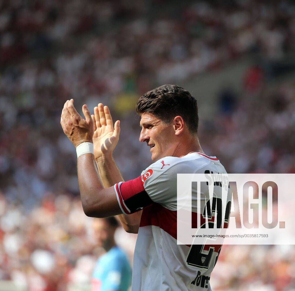 VfB Stuttgart - Atletico Madrid Deutschland, Stuttgart, 05.08.2018, Fussball, Bundesliga, Saison 2018 2019, Testspiel, VfB Stuttgart - Atletico Madrid: Mario Gomez (VfB Stuttgart).