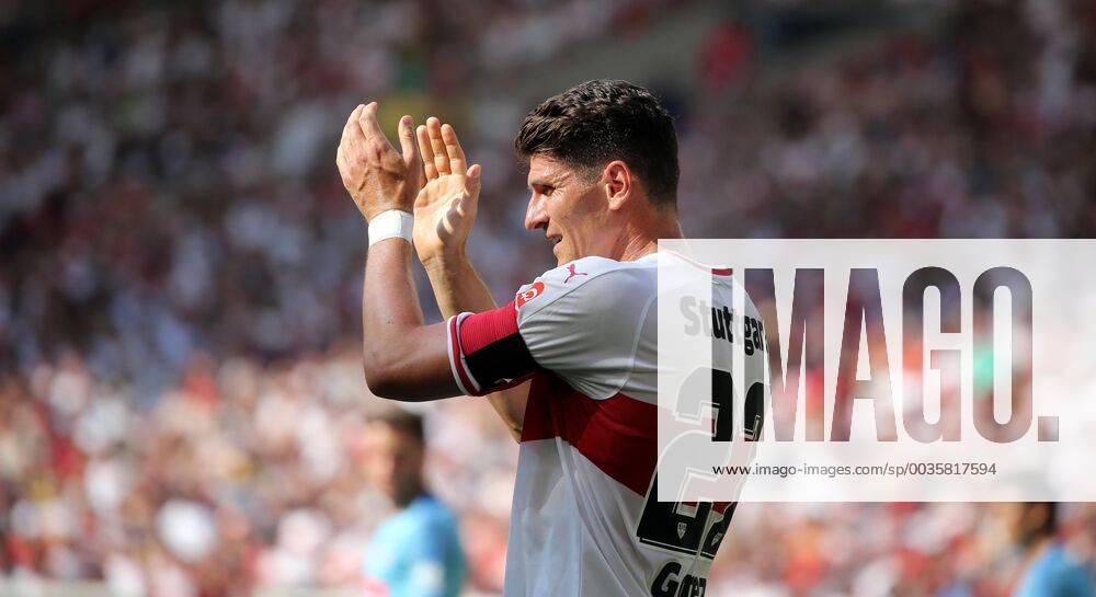VfB Stuttgart - Atletico Madrid Deutschland, Stuttgart, 05.08.2018, Fussball, Bundesliga, Saison 2018 2019, Testspiel, VfB Stuttgart - Atletico Madrid: Mario Gomez (VfB Stuttgart).