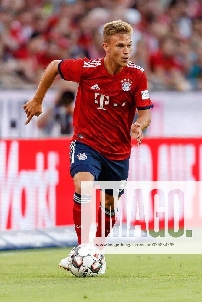 Deutschland, Muenchen, 05.08.2018, Testspiel, FC Bayern Muenchen - Manchester United ManU Joshua Kimmich (FCB) in Aktion ( DeFodi048
