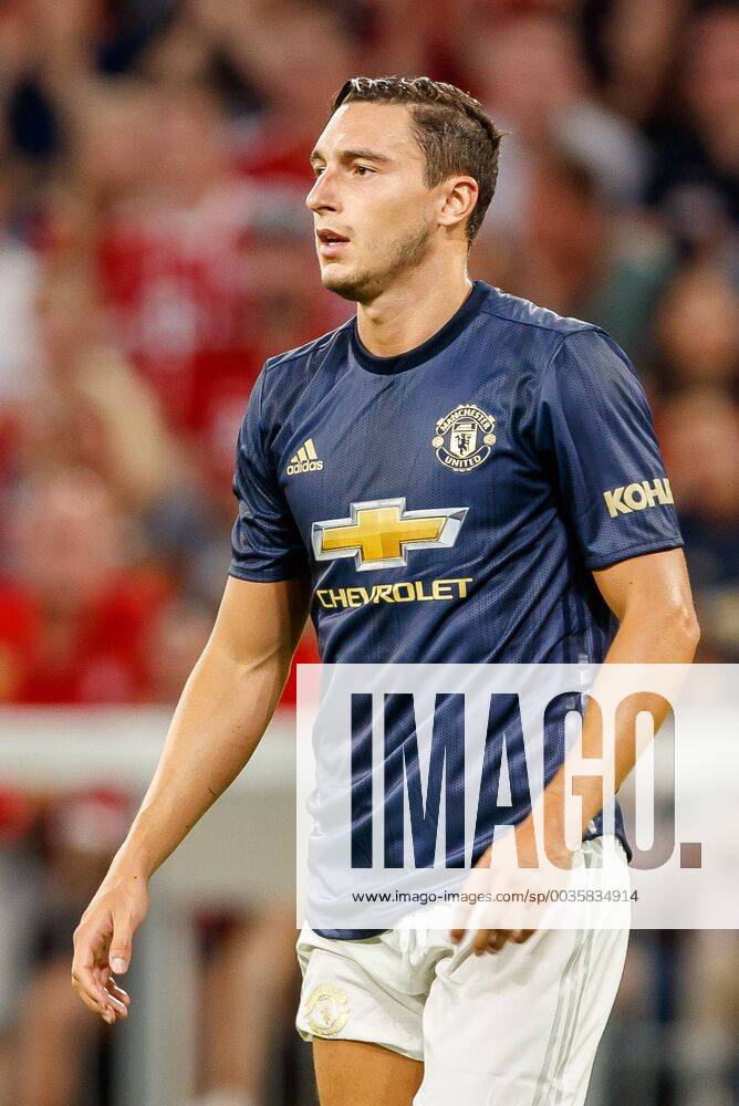 Deutschland, Muenchen, 05.08.2018, Testspiel, FC Bayern Muenchen - Manchester United ManU Matteo Darmian (MAN) schaut ( DeFodi048